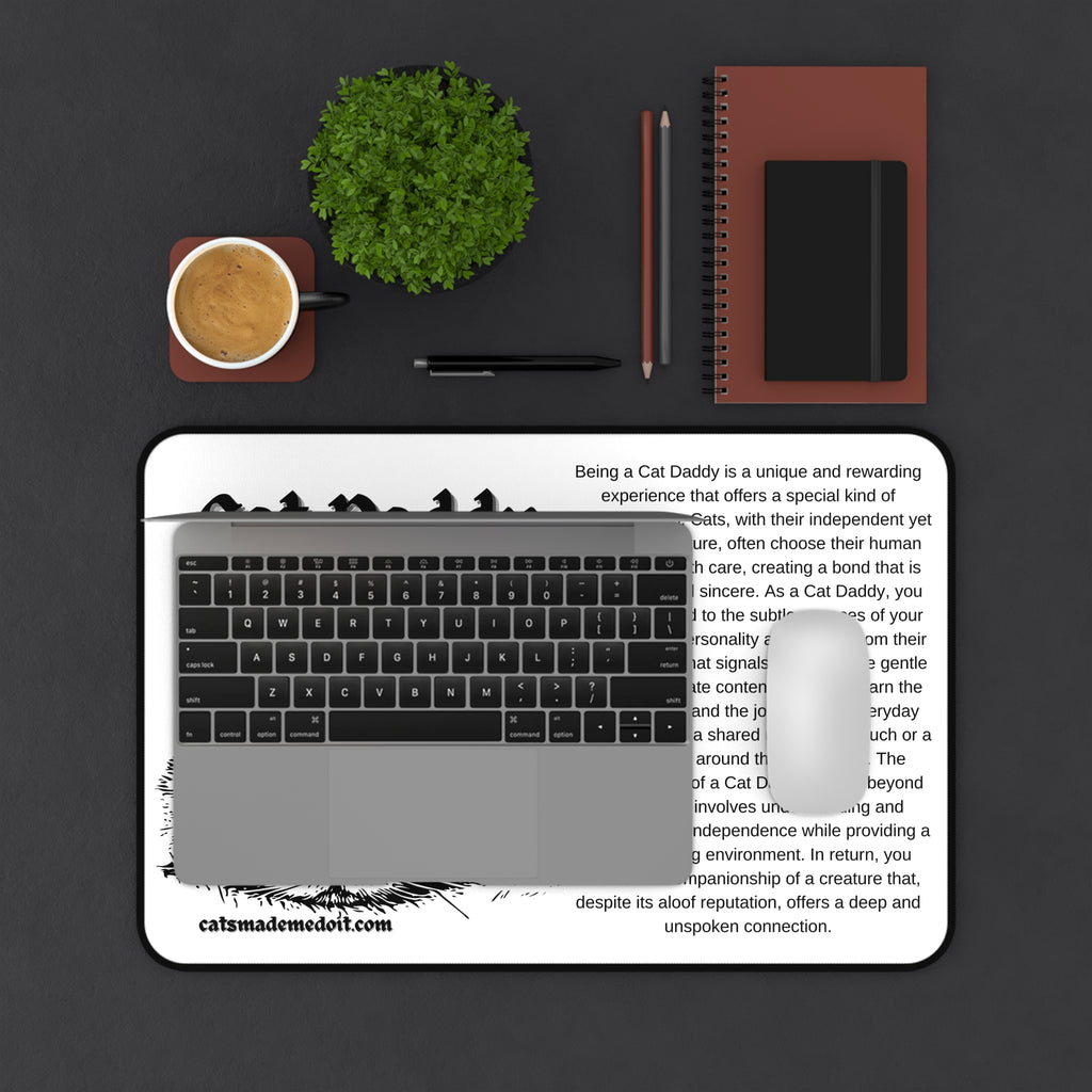 Cat Daddy Desk Mat