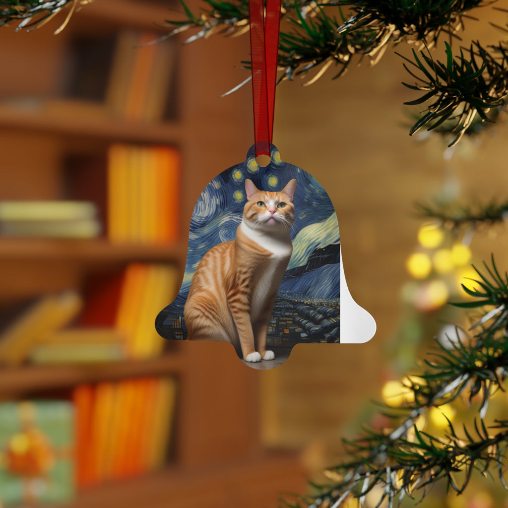 Ornament Cat Metal