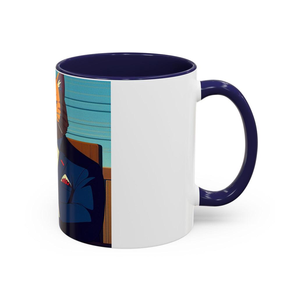 Cat Trump Accent Coffee Mug (11, 15oz)