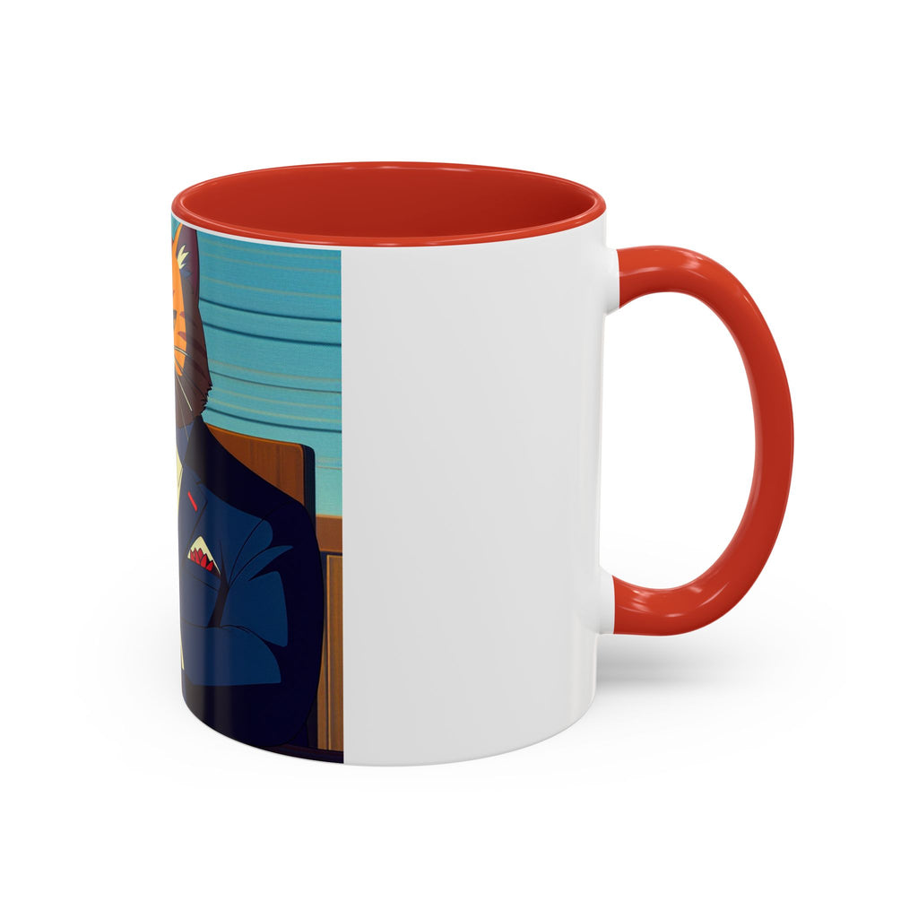 Cat Trump Accent Coffee Mug (11, 15oz)