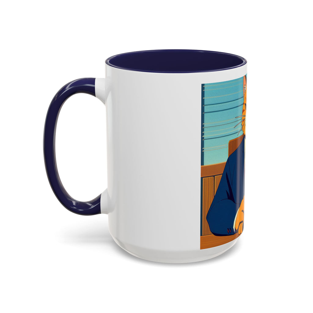 Cat Trump Accent Coffee Mug (11, 15oz)