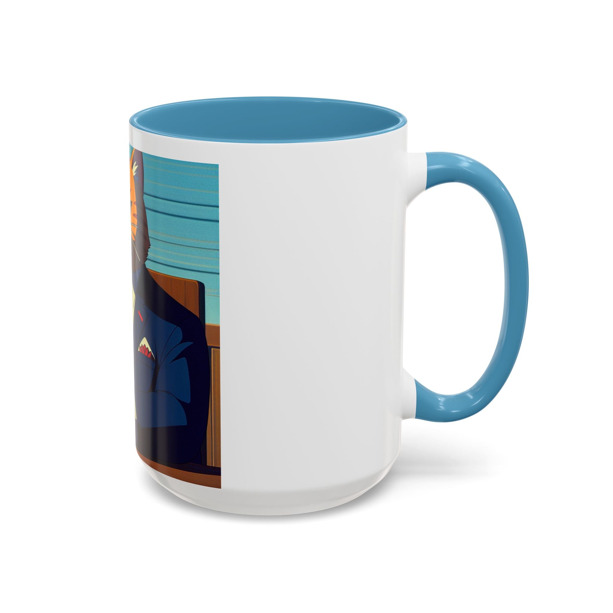 Cat Trump Accent Coffee Mug (11, 15oz)