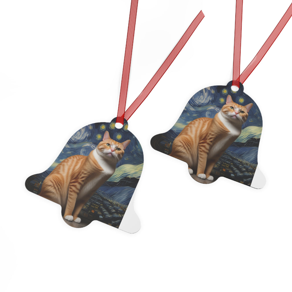 Ornament Cat Metal