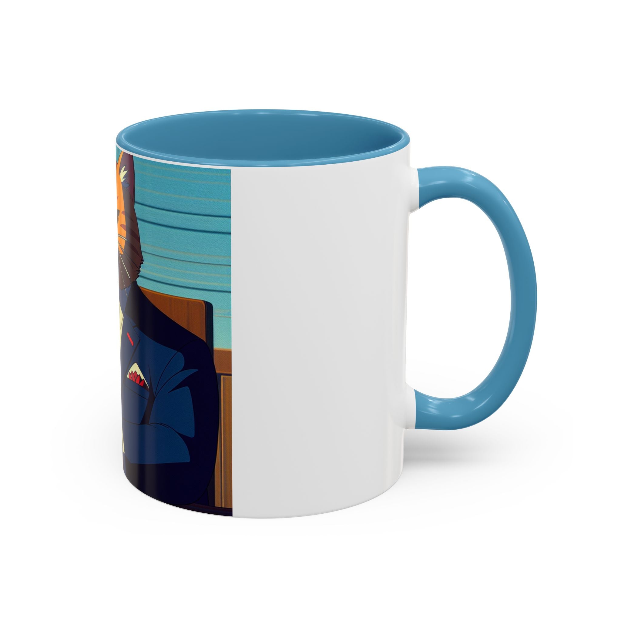 Cat Trump Accent Coffee Mug (11, 15oz)