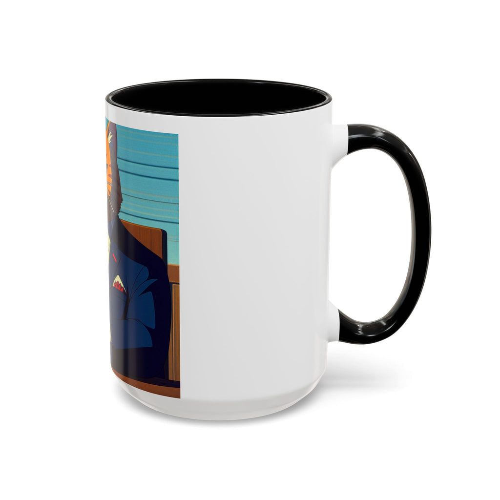 Cat Trump Accent Coffee Mug (11, 15oz)