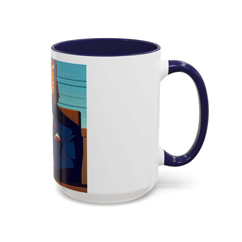 Cat Trump Accent Coffee Mug (11, 15oz)