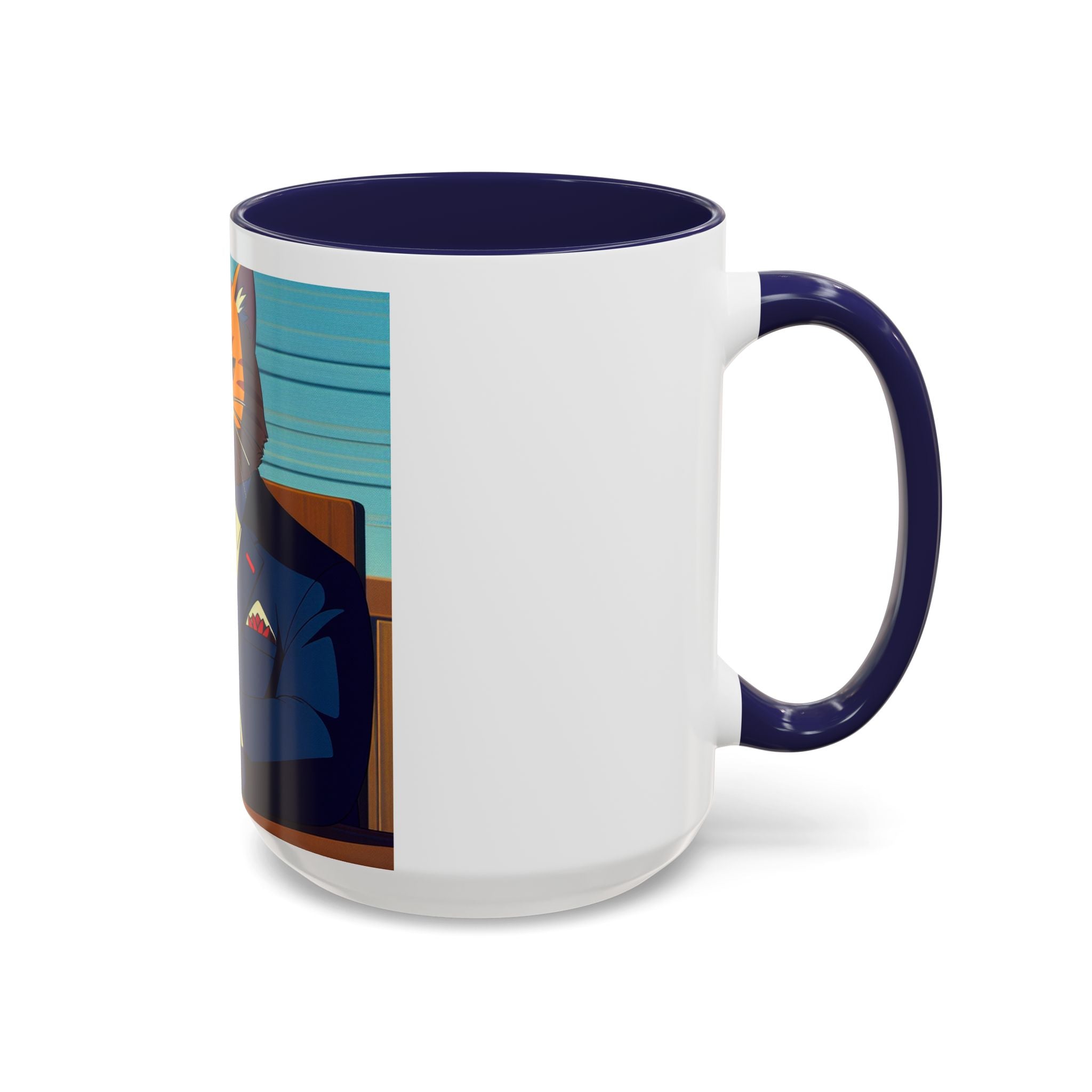 Cat Trump Accent Coffee Mug (11, 15oz)