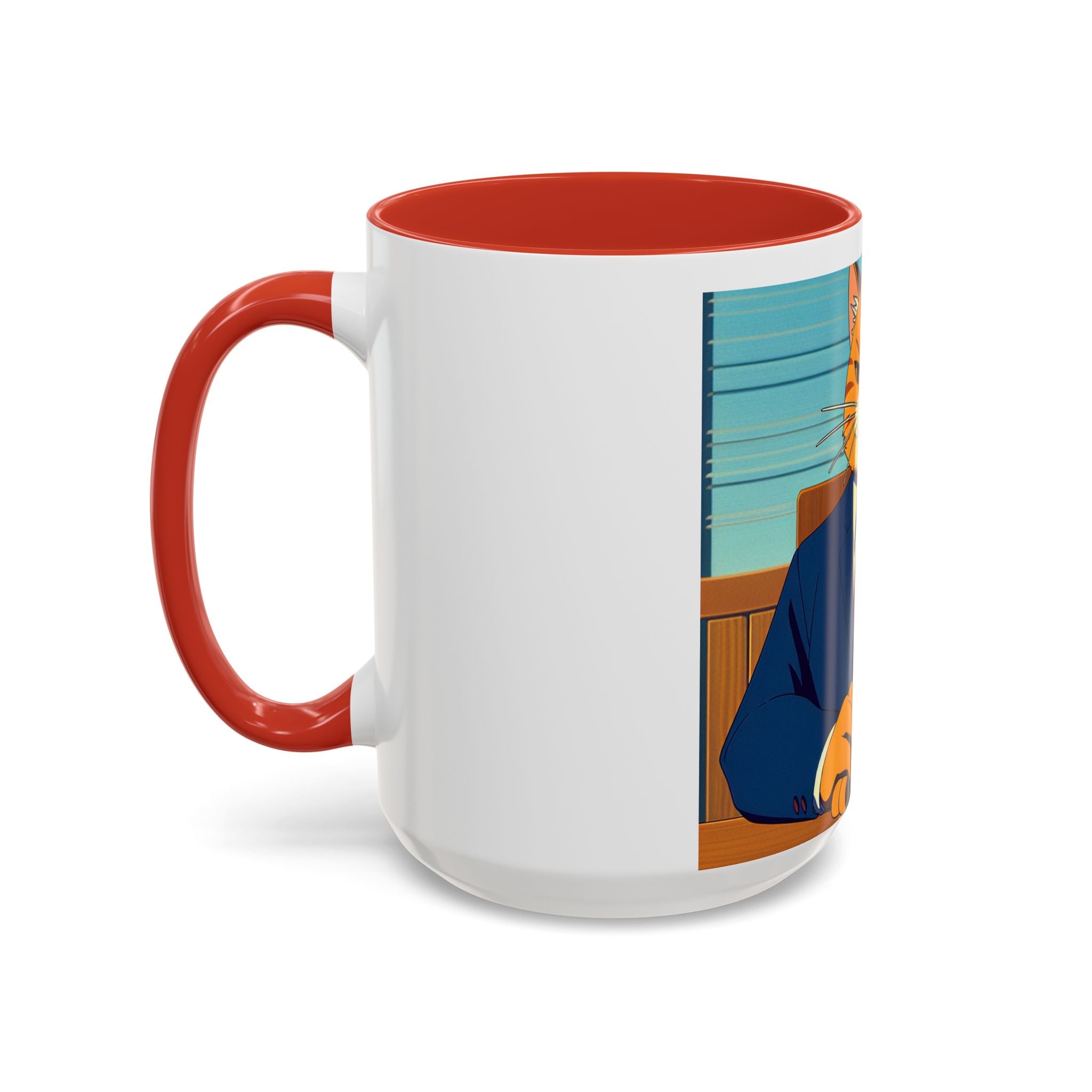 Cat Trump Accent Coffee Mug (11, 15oz)