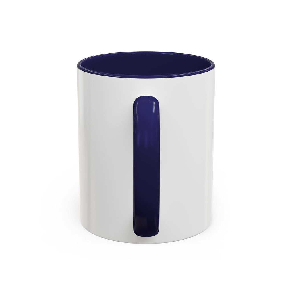 The Cats Made Me Do It Accent Coffee Mug (11, 15oz)
