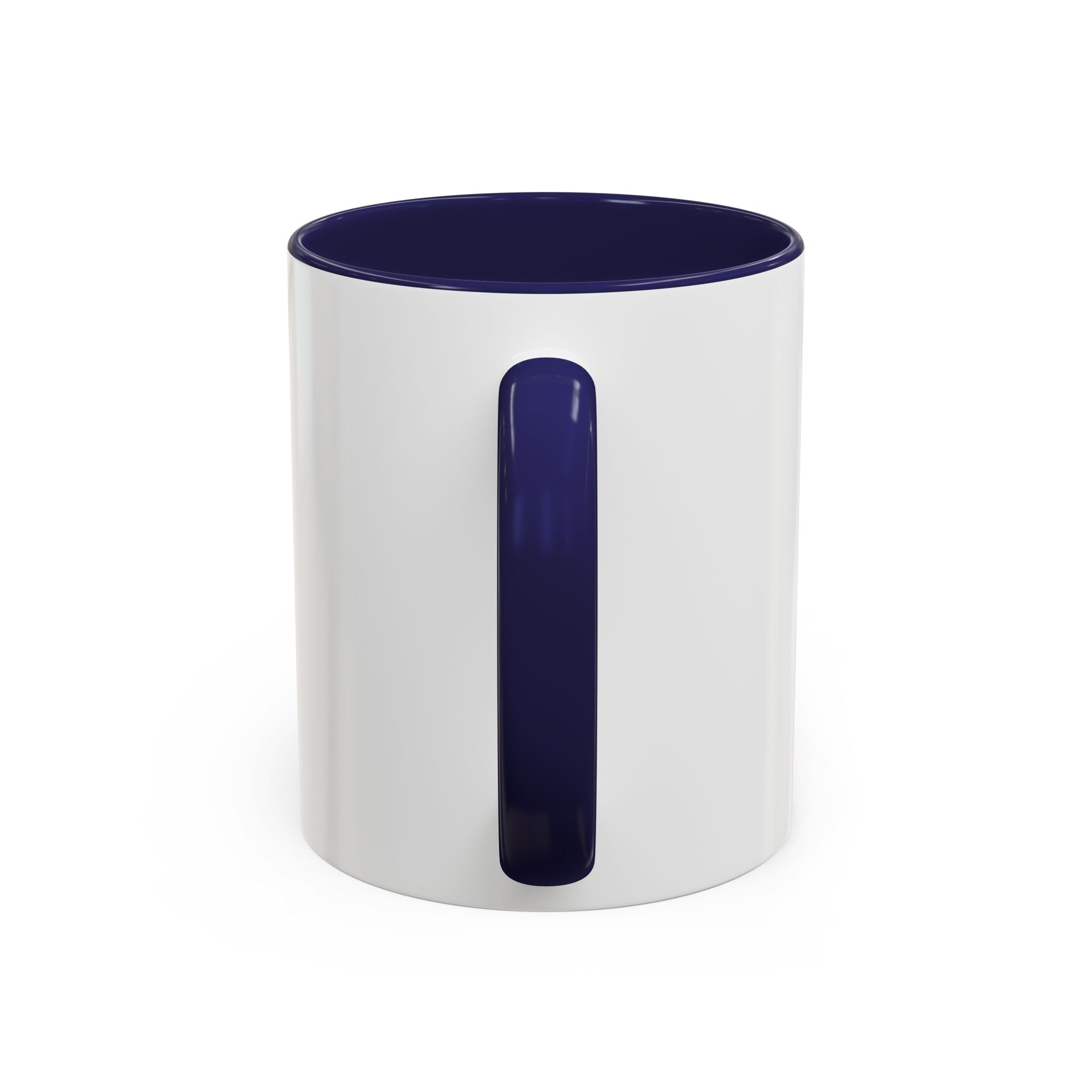 The Cats Made Me Do It Accent Coffee Mug (11, 15oz)