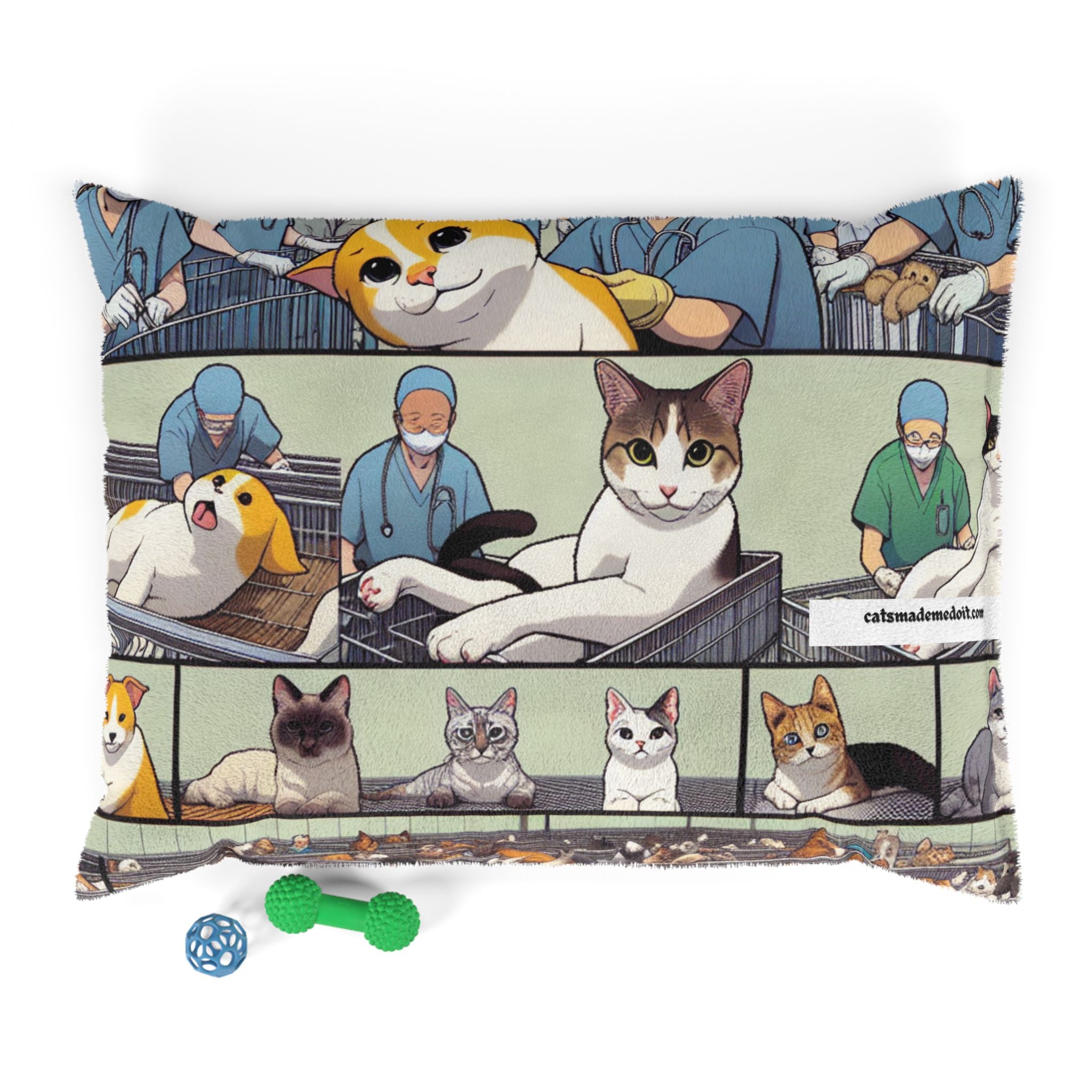 Rescue Cat Pet Bed