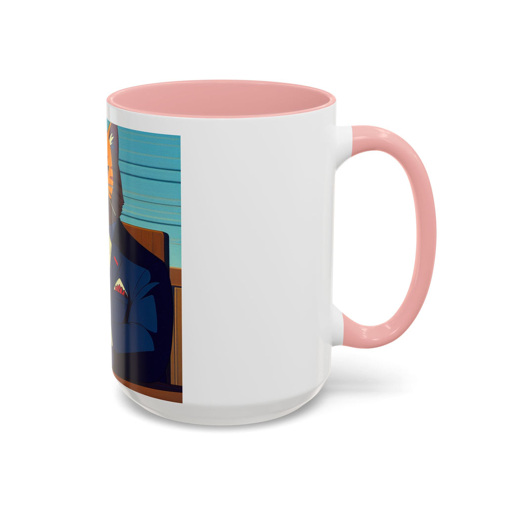 Cat Trump Accent Coffee Mug (11, 15oz)